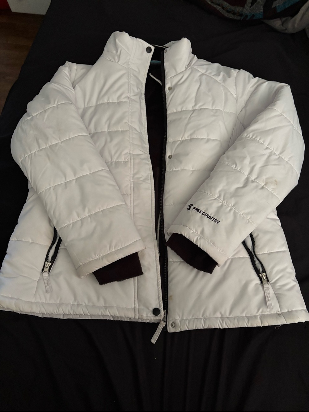 Free Country White Winter Jacket